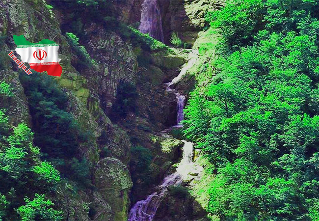 تصویری از آبشار زیبای میلاش