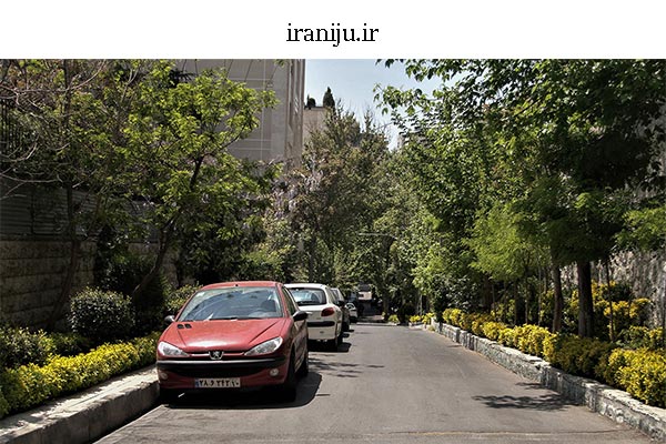دسترسی به محله زعفرانیه تهران