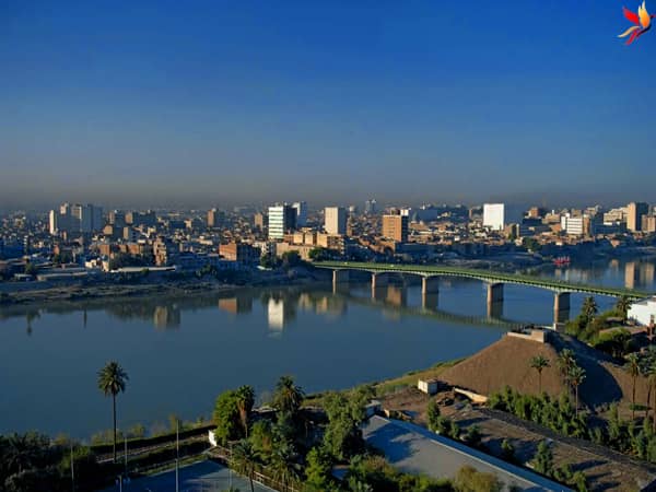 شهر بغداد پایتخت کشور عراق