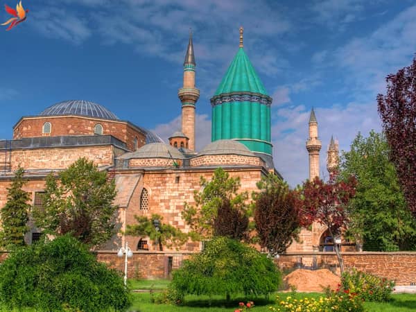 آرامگاه مولانا در شهر قونیه ترکیه