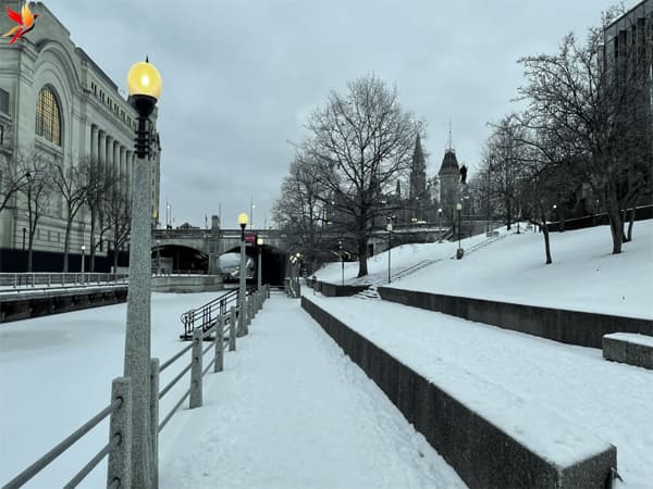 شرایط جوی Ottawa در فصل زمستان