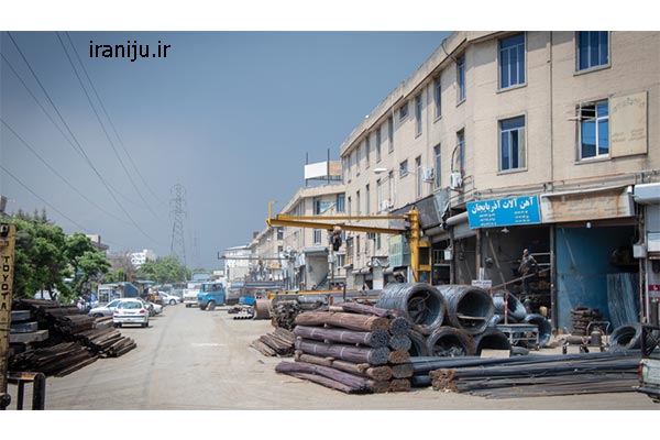 بازار بزرگ آهن شادآباد