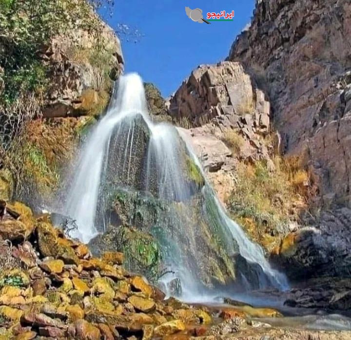 آبشار سوته دره در فشند
