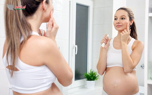 درمان جوش صورت در دوران بارداری