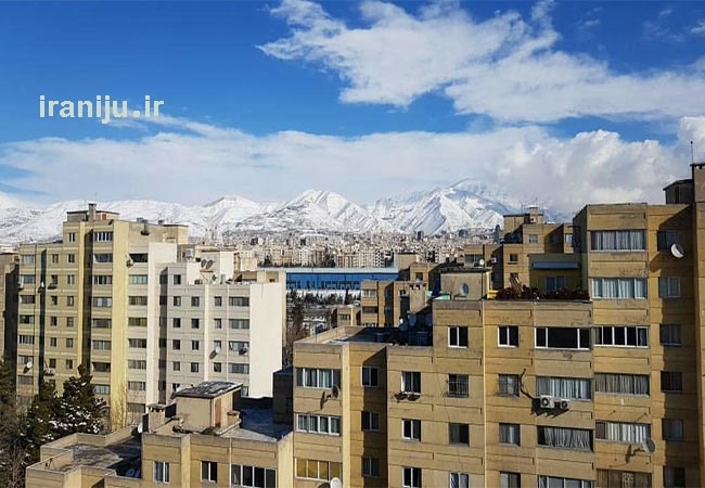 عکس از شهرک آپادانا در منطقه پنج تهران