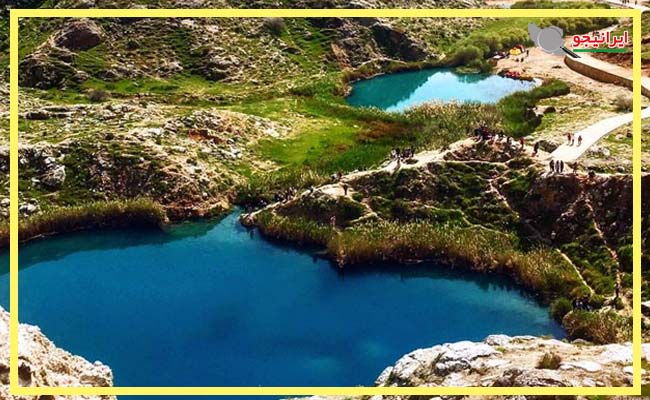 دریاچه دوقلو سیاه گاو از جاهای دیدنی استان