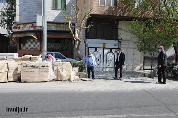 محدوده جغرافیایی محله صفا در تهران