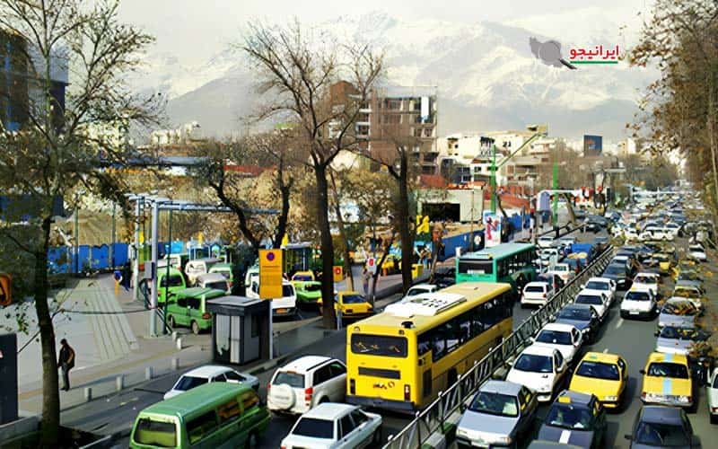 خیابان شریعتی تهران کجاست؟