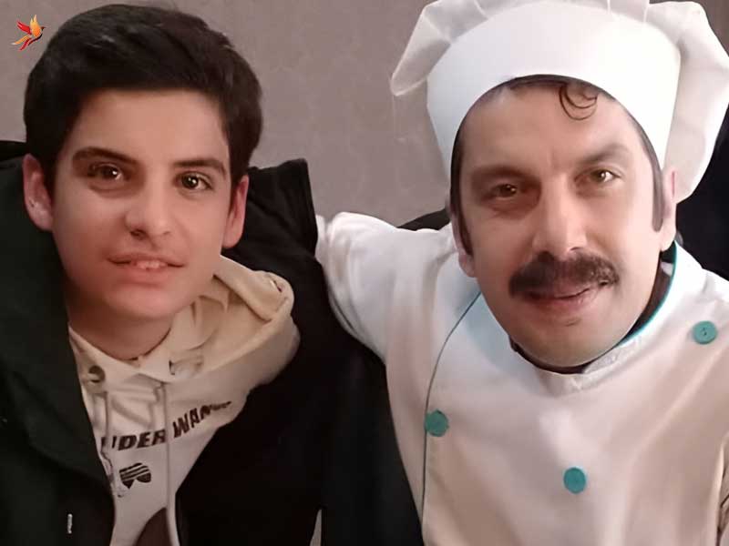 عباس جمشیدی فر در سریال بچه مهندس