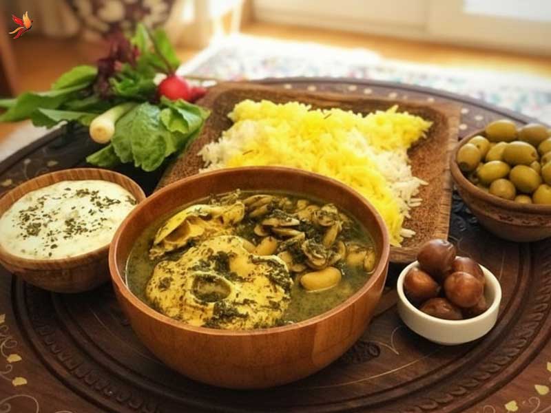 باقلاقاتق از غذاهای محلی بندر انزلی