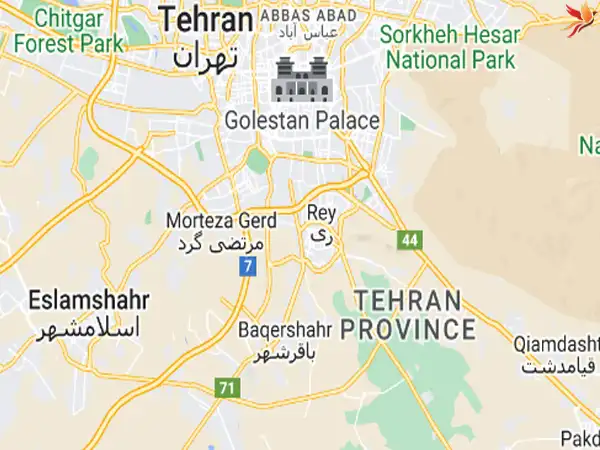 موعیت جغرافیایی باقر شهر روی نقشه گوگل