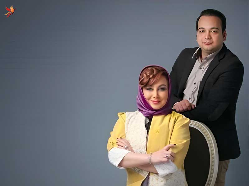 بهنوش بختیاری و همسرش