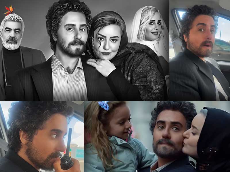 ایفای نقش مردانه الناز شاکردوست در فیلم کج پیله 