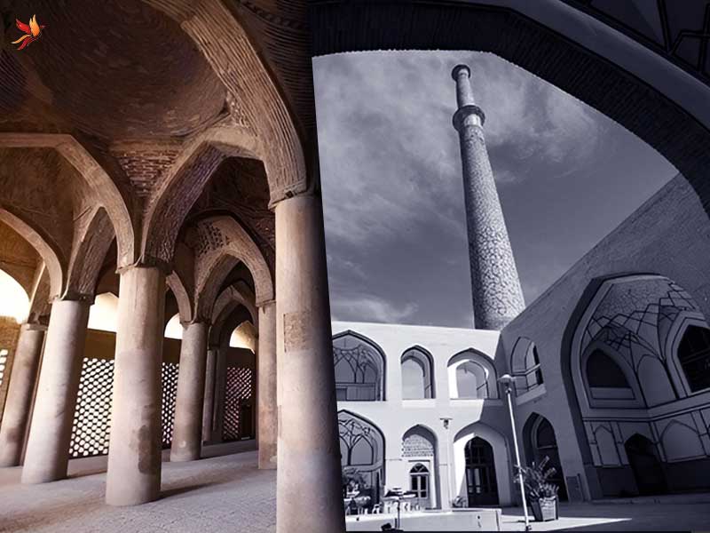 نمای محله جویباره در اصفهان 