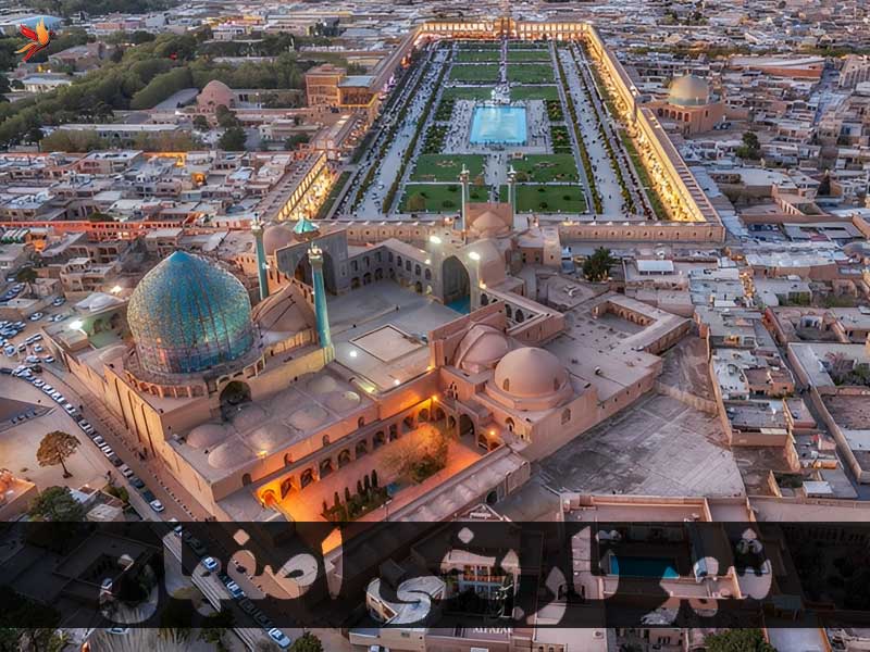 نمای هنری شهر اصفهان 