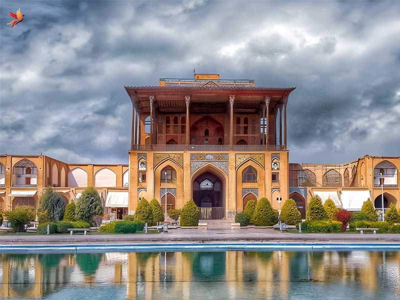 نمای زیبای معماری اصفهان 