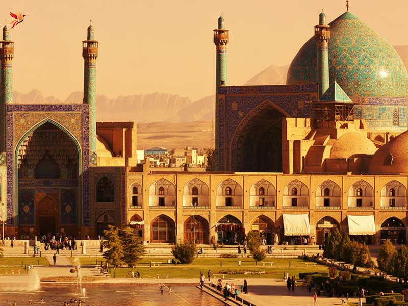 نمایی از میدان نقش جهان اصفهان 