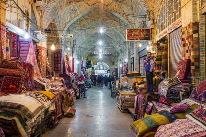 بازارچه و فروشگاه عمده فرش در شیراز