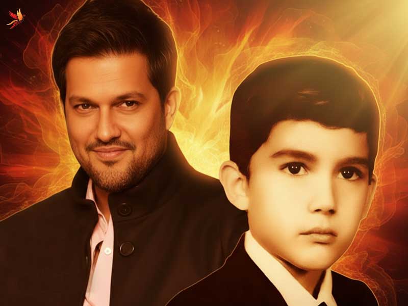 کودکی حامد بهداد