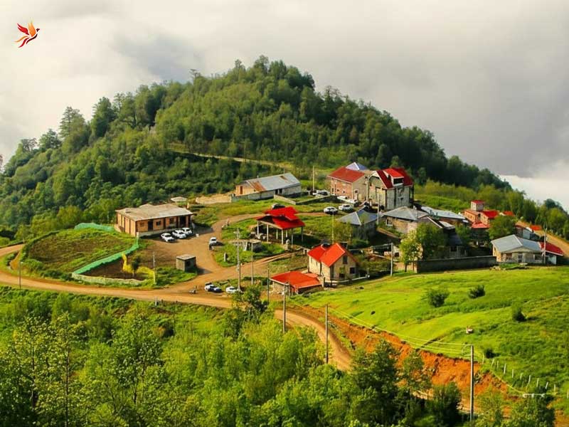 نمایی از ییلاق هلودشت در املش