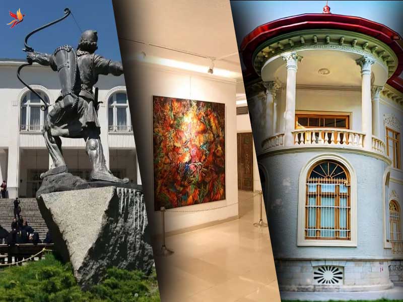 بخش های مختلف و موزه های کاخ سعدآباد