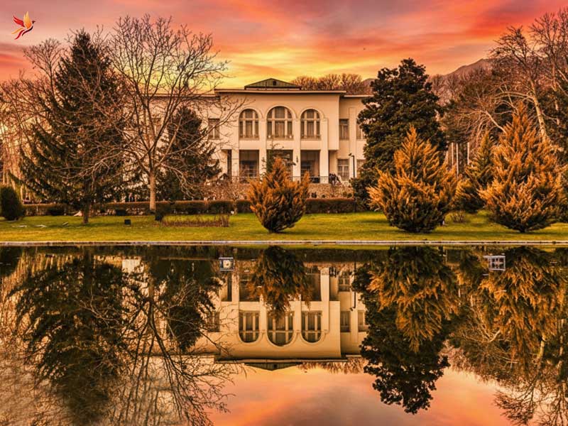 کاخ ملت (سفید) دوران پهلوی دوم در کاخ موزه سعدآباد