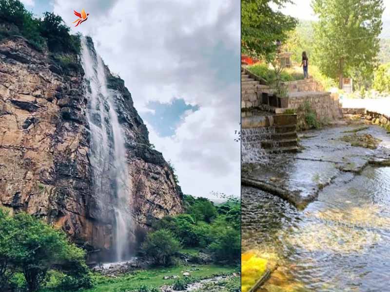 نمایی از آبشار کندلوس