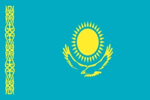 پرچم قزاقستان