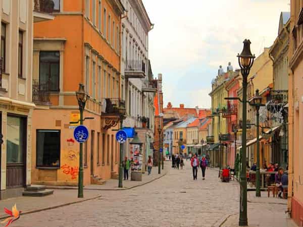 شهر کونَاس Kaunas دومین شهر بزرگ کشور لیتوانی