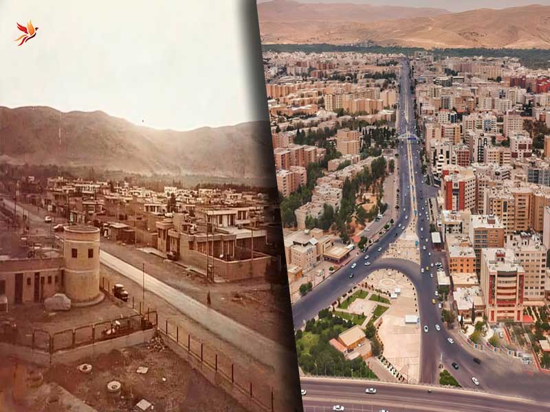 معالی‌آباد شیراز جدید و قدیم 