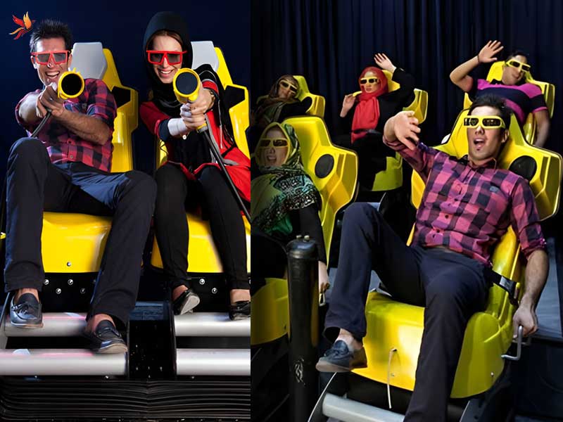 سینما گیم ۶ و ۷ بعدی برج میلاد