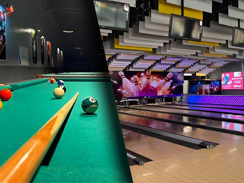سالن بولینگ و بیلیارد برج میلاد