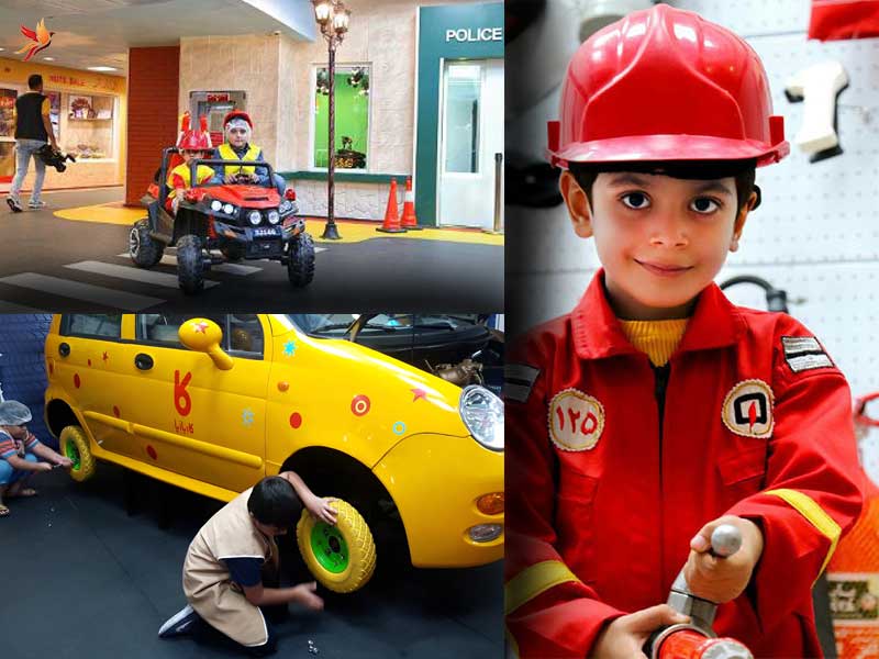 کاربازیا (شهر مشاغل کودک) در برج میلاد