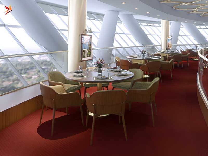 کافه رستوران ایوان در برج میلاد