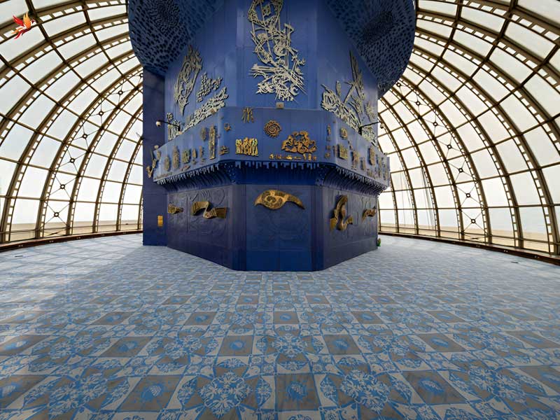 گنبد آسمان برج میلاد و روایت هنر ایرانی