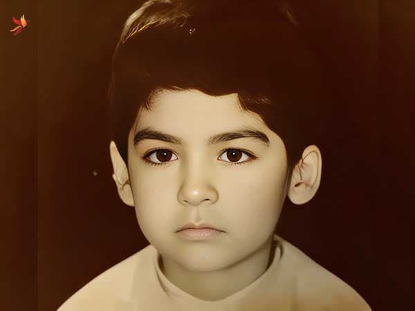 عکس کودکی مجتبی شکوری