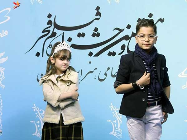 عکس از نیوشا علی پور در جشنواره فیلم فجر