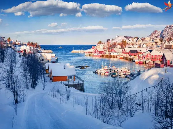 نروژ کشوری کوهستانی با آب و هوایی سرد و مرطوب