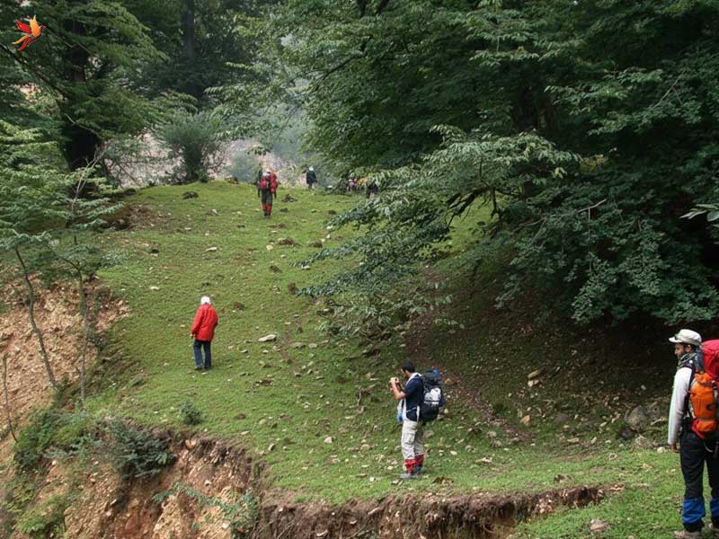 مسیر تاریخی کجور تا سی‌سنگان در شهر نور 