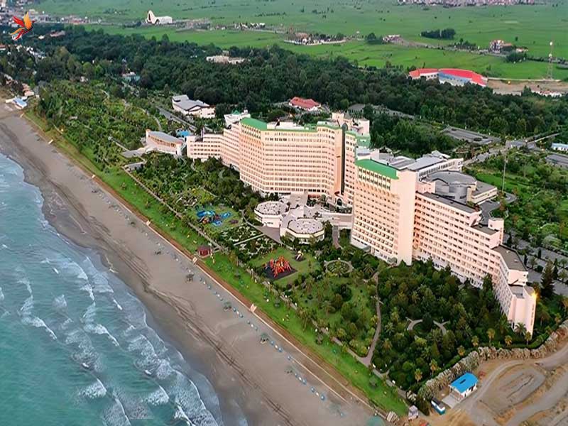 ساحل ایزدشهر در شهر نور 