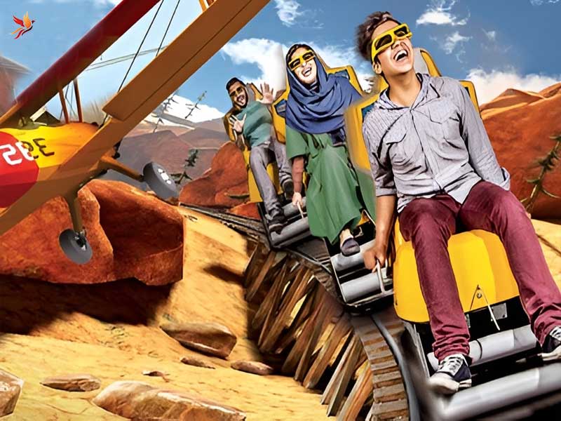 سینما گیم (6 بعدی و 7 بعدی) در شهربازی برج میلاد 