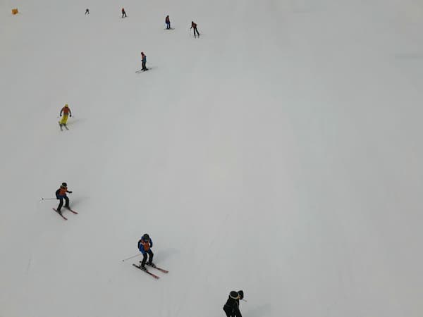 اسکی در پیست خور اطراف کردان