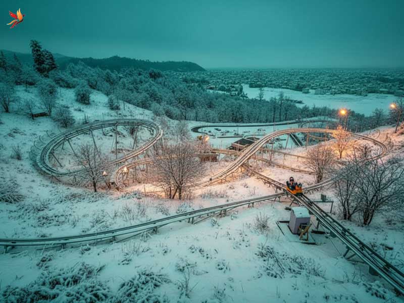 فعالیت و یا محدودیت سورتمه تالش در فصل بارش برف و باران 