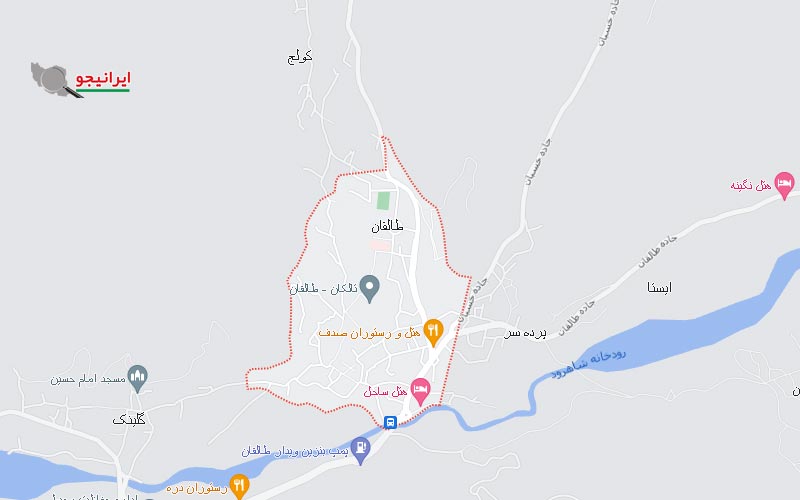 شهر طالقان کجاست؟ لوکیشن طالقان روی نقشه گوگل