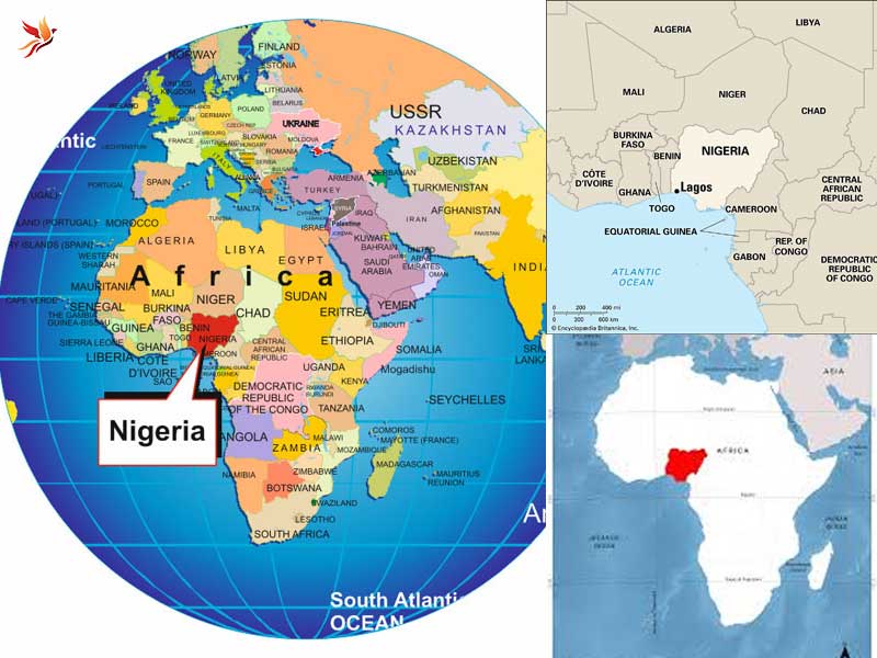 نیجریه کجاست؟ و کجای نقشه است